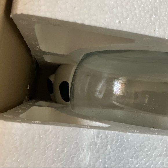 Vintage Dog cookie jar Dalmatian fish bowl with lid Rare - Picture 5 of 5